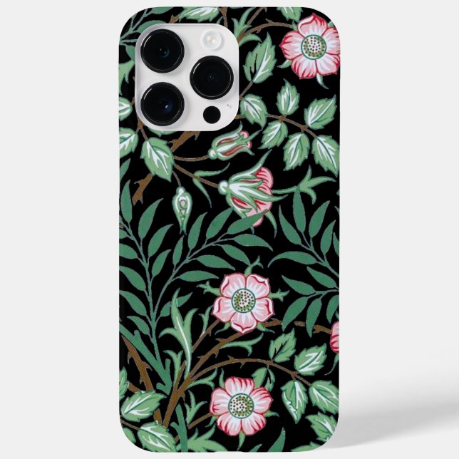 William Morris Textile Muster Iphone Case (Rückseite)