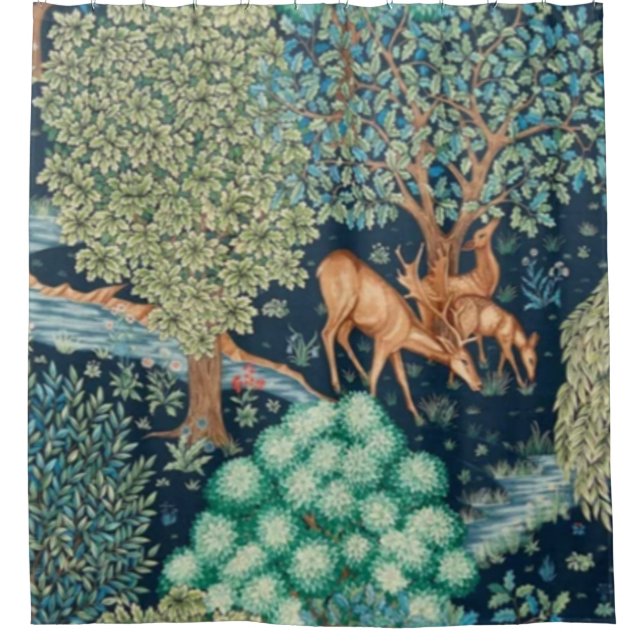 William Morris The Brook Duschvorhang (Vorderseite)