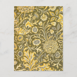 William Morris The Cherwell Design for Velveteen Postkarte
