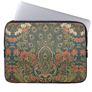 William Morris The Peacock Vintage Art Nouveau Laptopschutzhülle