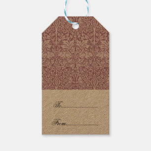 William Morris, The Strawberry dieb, überarbeitet, Geschenkanhänger