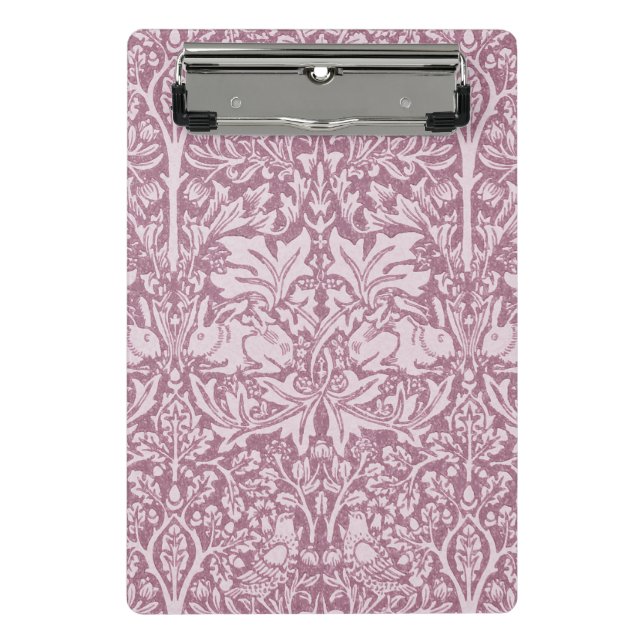 William Morris, The Strawberry dieb, überarbeitet, Mini Klemmbrett (Vorderseite)