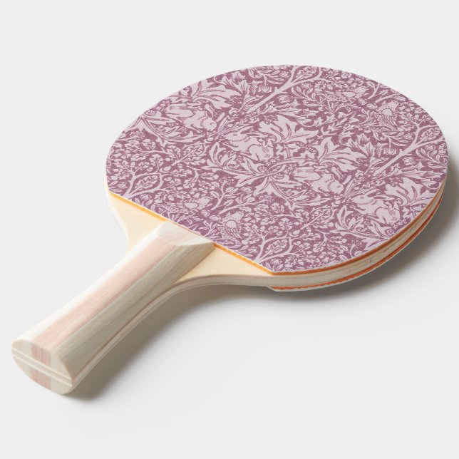 William Morris, The Strawberry dieb, überarbeitet, Tischtennis Schläger (Vorderseite)