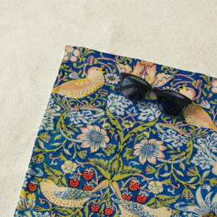 William Morris The Strawberry Thief Strandtuch