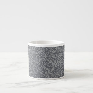 William Morris Thistle Floral Wallpaper Blume Art Espressotasse