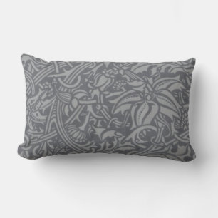 William Morris Thistle Floral Wallpaper Blume Art Lendenkissen