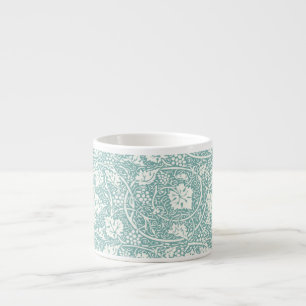 William Morris Traubenmuster Aquamarin Türkis Espressotasse