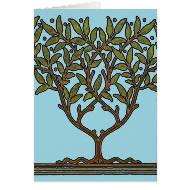 William Morris Tree Frieze Floral Wallpaper (Vorne)