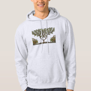 William Morris Tree Frieze Floral Wallpaper Hoodie