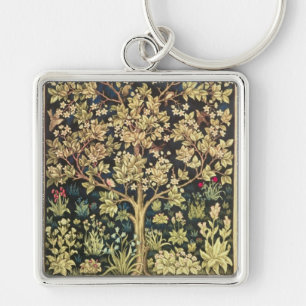 William Morris Tree of Life Schlüsselanhänger
