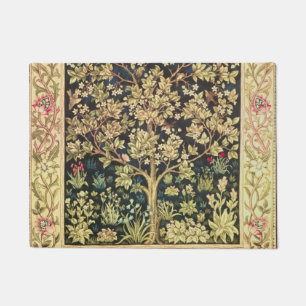 William Morris Tree of Life Vintag Pre-Raphaelite Fußmatte