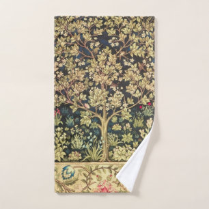 William Morris Tree of Life Vintag Pre-Raphaelite Handtuch