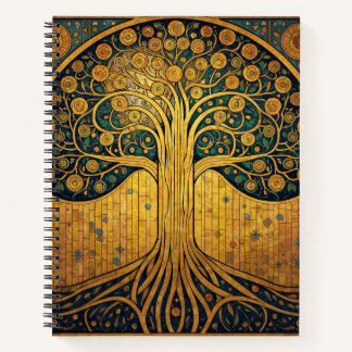 William Morris Tree Of Life Vintage Pre-Raphaelite Notizbuch