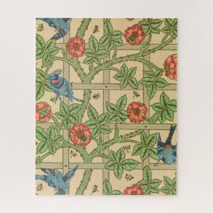 William Morris Trellis Classic Wallpaper Design