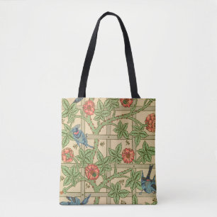 William Morris Trellis Classic Wallpaper Design Tasche