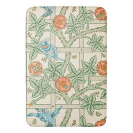 William Morris Trellis Victorian Wallpaper Badematte
