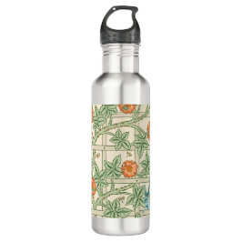 William Morris Trellis Victorian Wallpaper Edelstahlflasche