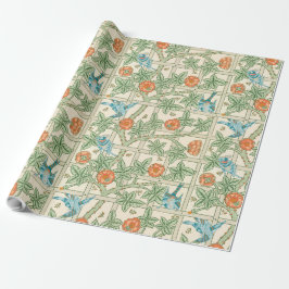 William Morris Trellis Victorian Wallpaper Geschenkpapier