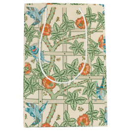 William Morris Trellis Victorian Wallpaper Mittlere Geschenktüte