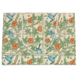William Morris Trellis viktorianische Tapete Große Geschenktüte