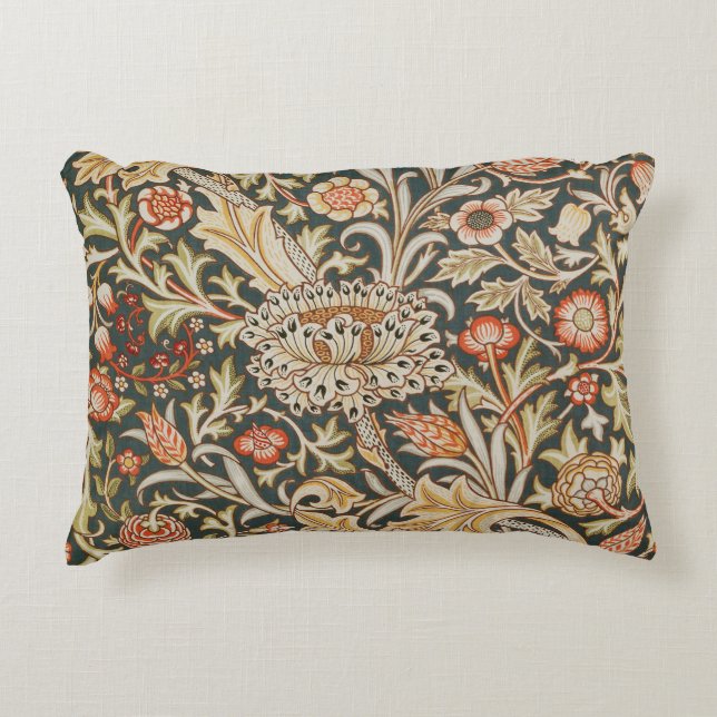 William Morris Trent Garden Blume Classic Botanic Dekokissen (Vorderseite)