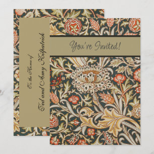William Morris Trent Garden Blume Classic Botanic Einladung