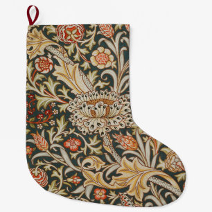 William Morris Trent Garden Blume Classic Botanic Großer Weihnachtsstrumpf