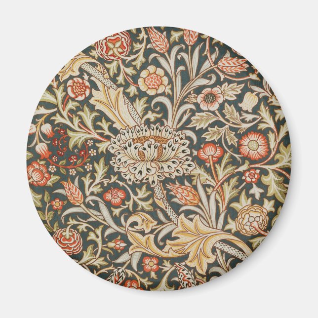 William Morris Trent Garden Blume Classic Botanic Magnet (Vorne)