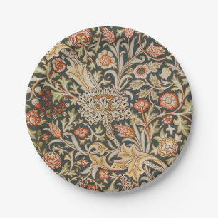 William Morris Trent Garden Blume Classic Botanic Pappteller