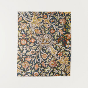 William Morris Trent Garden Blume Pattern Classic Wandteppich