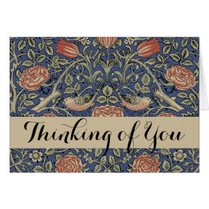 William Morris Tudor Fond d'écran Rose