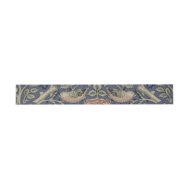 William Morris Tudor Rose Wallpaper Einladungsbanderole (Flach)