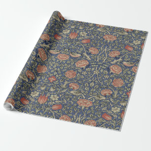 William Morris Tudor Rose Wallpaper Geschenkpapier