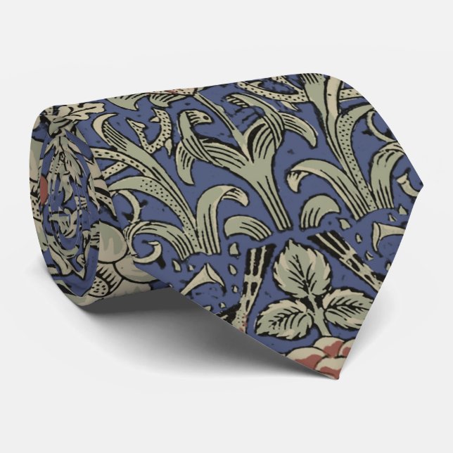 William Morris Tudor Rose Wallpaper Krawatte (Gerollt)