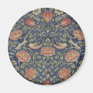 William Morris Tudor Rose Wallpaper Magnet