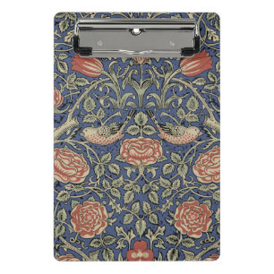 William Morris Tudor Rose Wallpaper Mini Klemmbrett