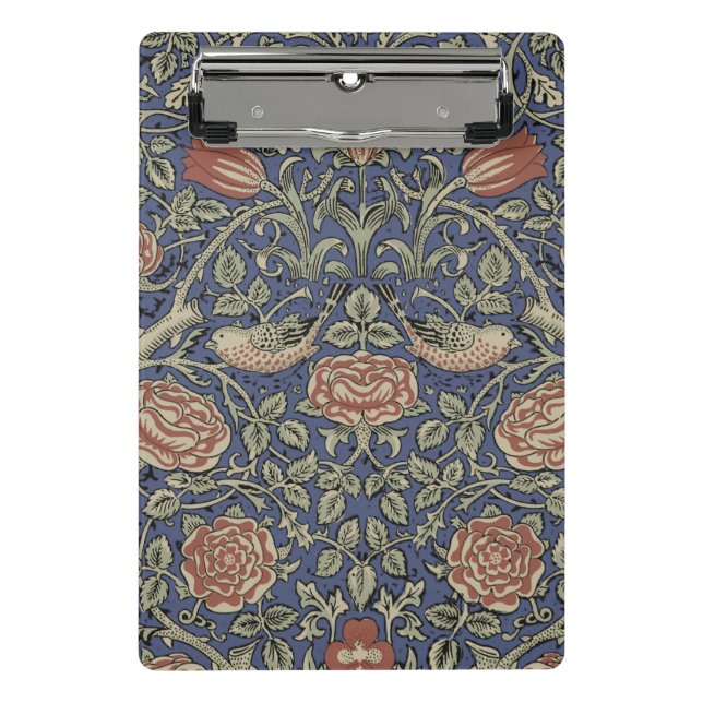 William Morris Tudor Rose Wallpaper Mini Klemmbrett (Vorderseite)