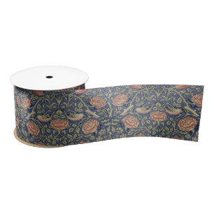 William Morris Tudor Rose Wallpaper Satinband