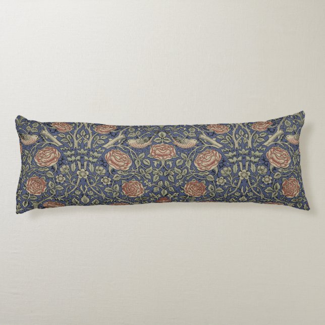 William Morris Tudor Rose Wallpaper Seitenschläferkissen (Rückseite)