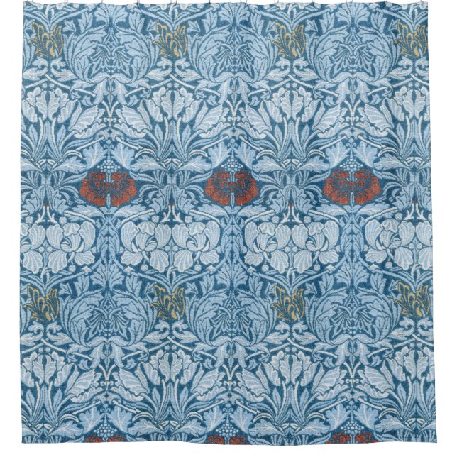 William Morris "Tulip and Rose" Duschvorhang (Vorderseite)
