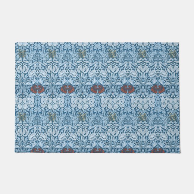 William Morris "Tulip and Rose" Fußmatte (Vorderseite)