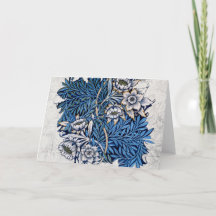 William Morris Tulip and Willow Folded Note