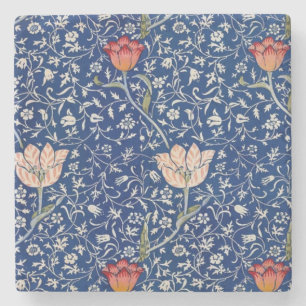 William Morris Tulip Garden   Vintage Arts Steinuntersetzer
