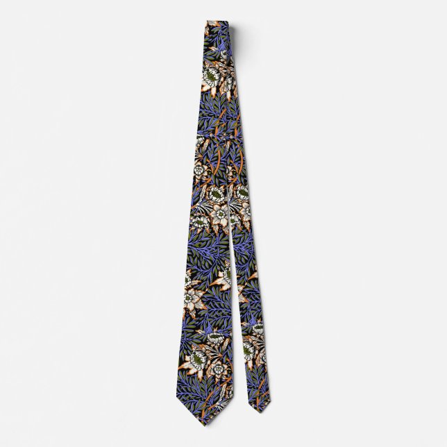 William Morris Tulip und Willow Krawatte (Vorderseite)