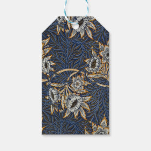 William Morris Tulip Willow Blue Muster Geschenkanhänger