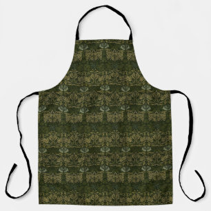 William Morris : Tulipe verte et tablier Rose