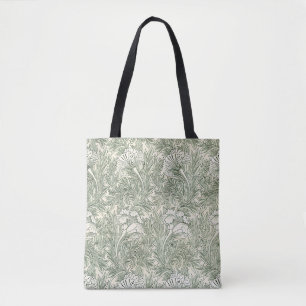 William Morris Tulpe Tapete grün Tasche