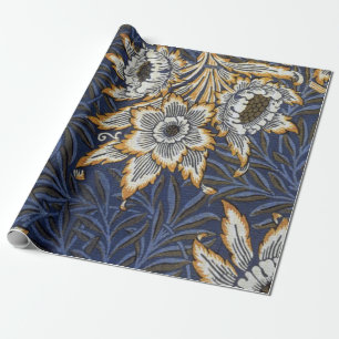 William Morris Tulpe und Weide Geschenkpapier