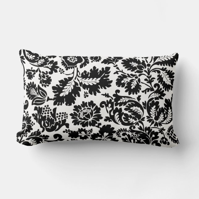William Morris Venezianisch Damask Brocade Lendenkissen (Vorderseite)