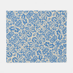 William Morris venezianischer Blumen-Damaskus-Brok Fleecedecke